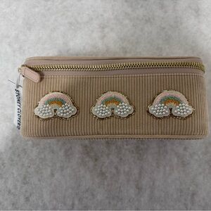 Stoney Clover Lane corduroy open top with mirror and rainbow patches